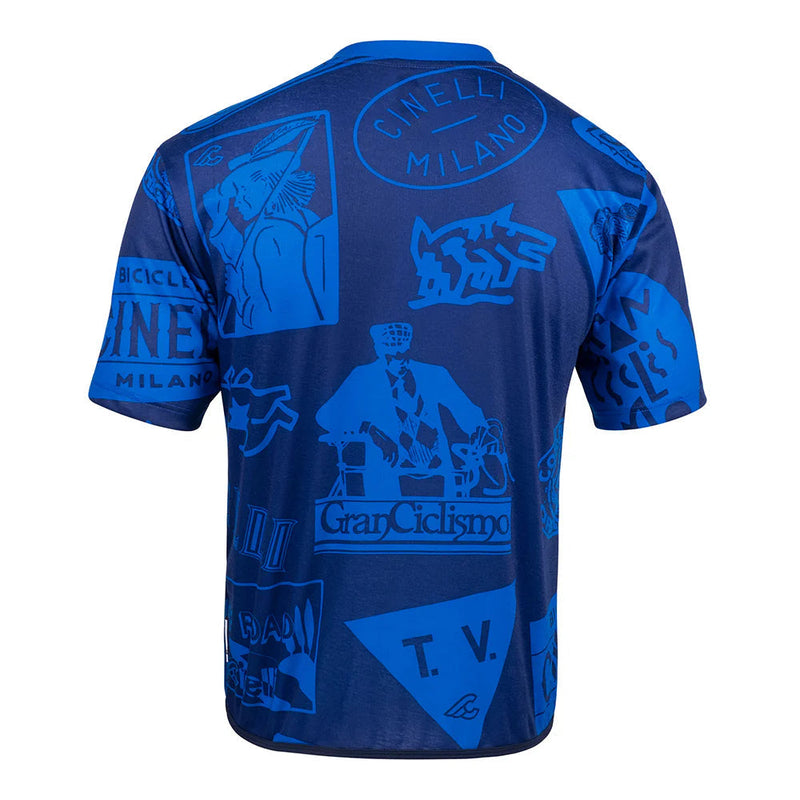 Load image into Gallery viewer, Cinelli Gravel Tech Men&#39;s T-Shirt (Blue)
