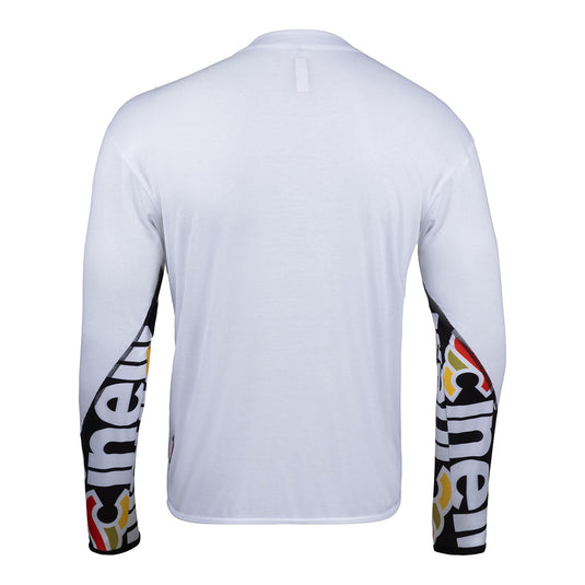 Cinelli Gravel Tech Men's Long Sleeve T-Shirt (White) 2XL