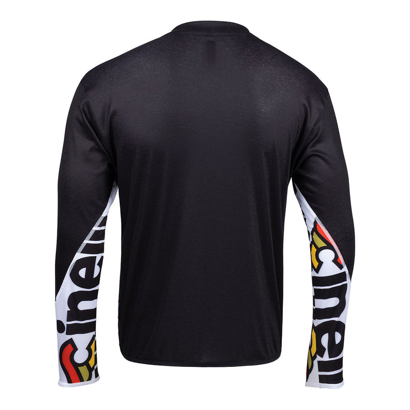 Load image into Gallery viewer, Cinelli Gravel Tech Men&#39;s Long Sleeve T-Shirt (Black) 2XL, 3XL
