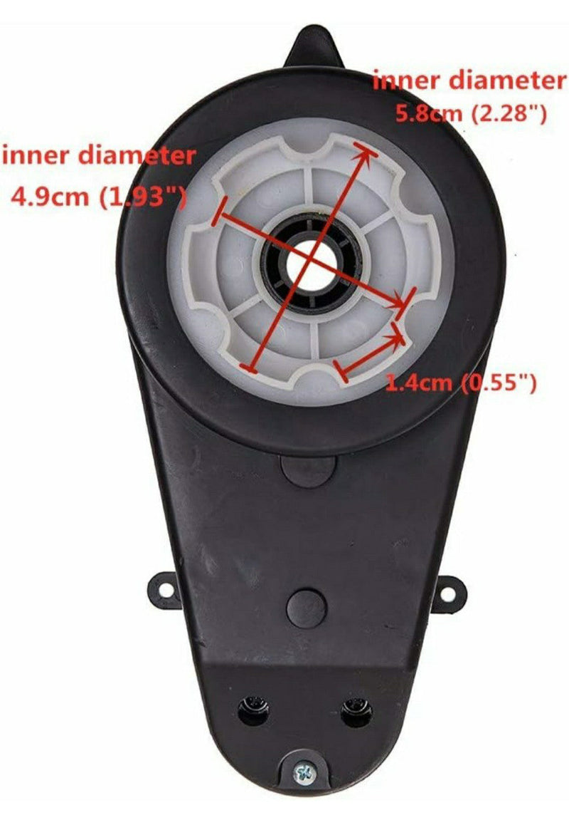 Load image into Gallery viewer, 12V 550 High Torque DC Motor with 40000RPM Gearbox for Kids Ride-On Toys
