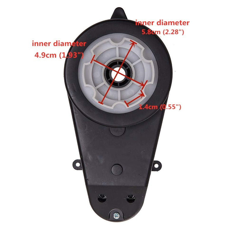 Load image into Gallery viewer, 12V 550 High Torque DC Motor with 40000RPM Gearbox for Kids Ride-On Vehicles
