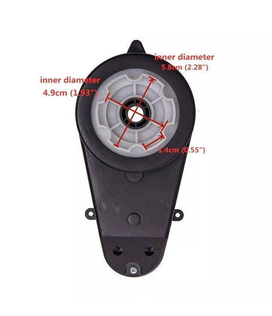 24V DC Motor with 30000RPM Gearbox for Kids Ride-On Cars and SUVs