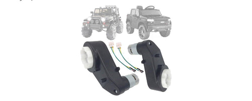 2 Pcs 12V RS550 High Speed 40000RPM Power Wheel Motors