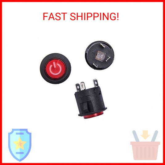 Key Start Power Switch Button Accessory for Kids' Toys