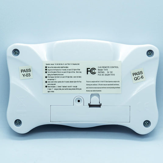 2.4G Bluetooth Remote Control Box for Kids Ride-On Toys