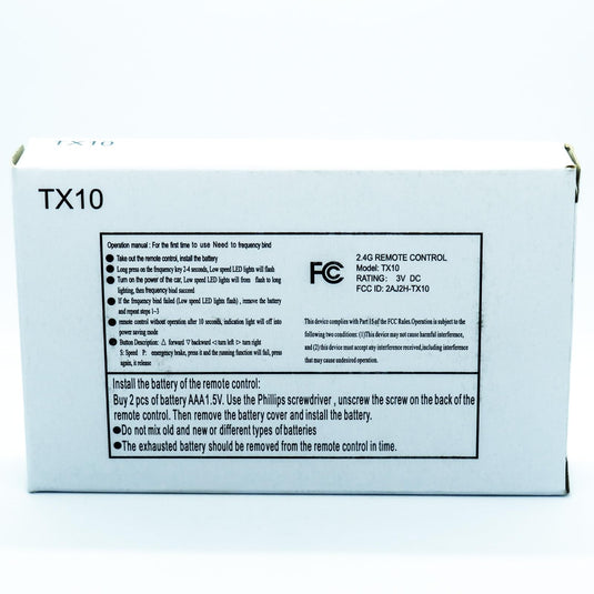 2.4G Bluetooth Remote Control Box for Kids Ride-On Toys