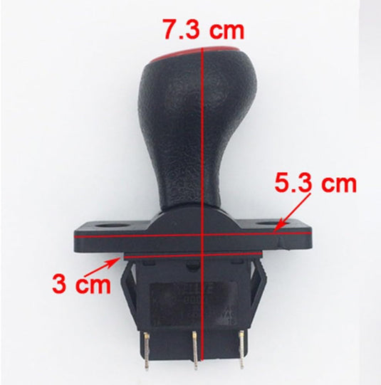 Forward Stop Back Gear Lever Push Rod Switch Accessory for Electric Toy Vehicle