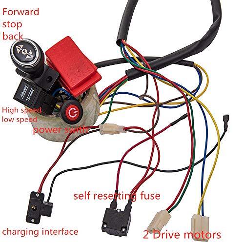 Load image into Gallery viewer, 12V Kids Ride-On Car DIY Modified Wiring Complete Remote Control Set
