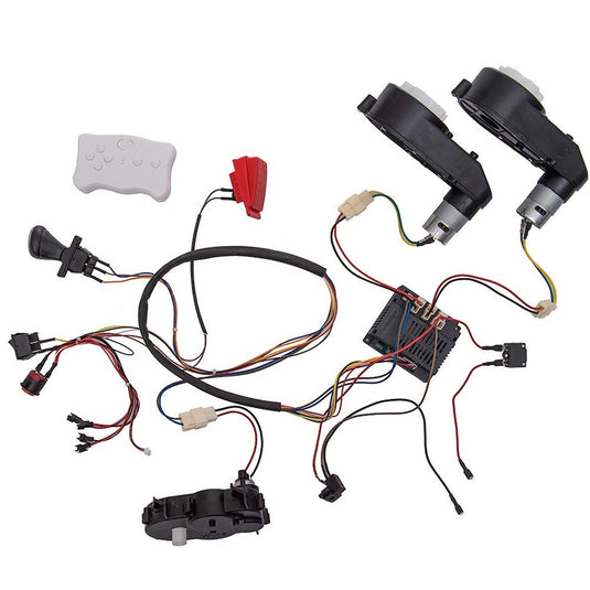 12V Kids Ride-On Car with DIY Modified Wiring and Remote Control Complete Set