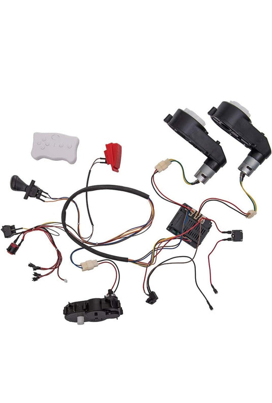 12V Kids Ride-On Car with DIY Modified Wiring and Remote Control Complete Set
