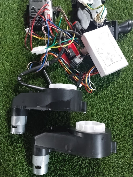 12V Kids Ride-On Car with DIY Modified Wiring and Remote Control Complete Set