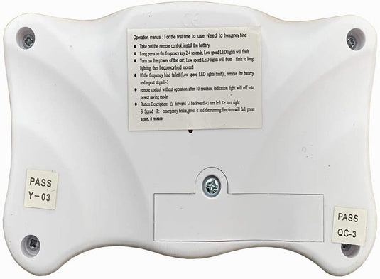 12V Kids Electric Ride-On Car with 2.4G Bluetooth Remote Control and Receiver