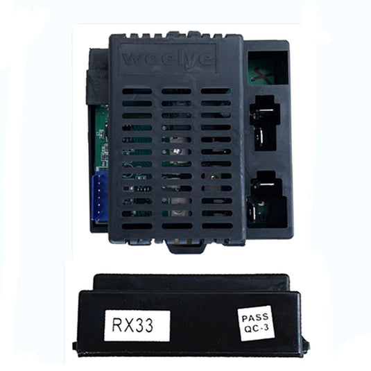 12V RX33 Remote Control Receiver and Controller Box with Accessories for Children's Electric Vehicles
