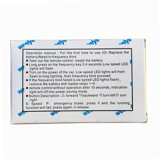 12V Kids Ride-On Car with 2.4G Bluetooth Remote Control and Receiver