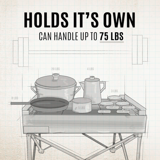 Quad-Fold Grill Grate