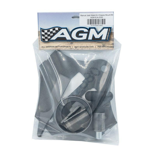 AGM Products Weld-On Race Mount Kit - Manual or Electric Jack