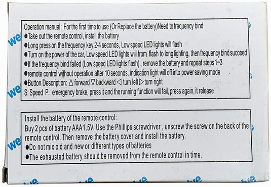 24G Remote Control Receiver for Kids' Electric Ride-On Car Model RX23