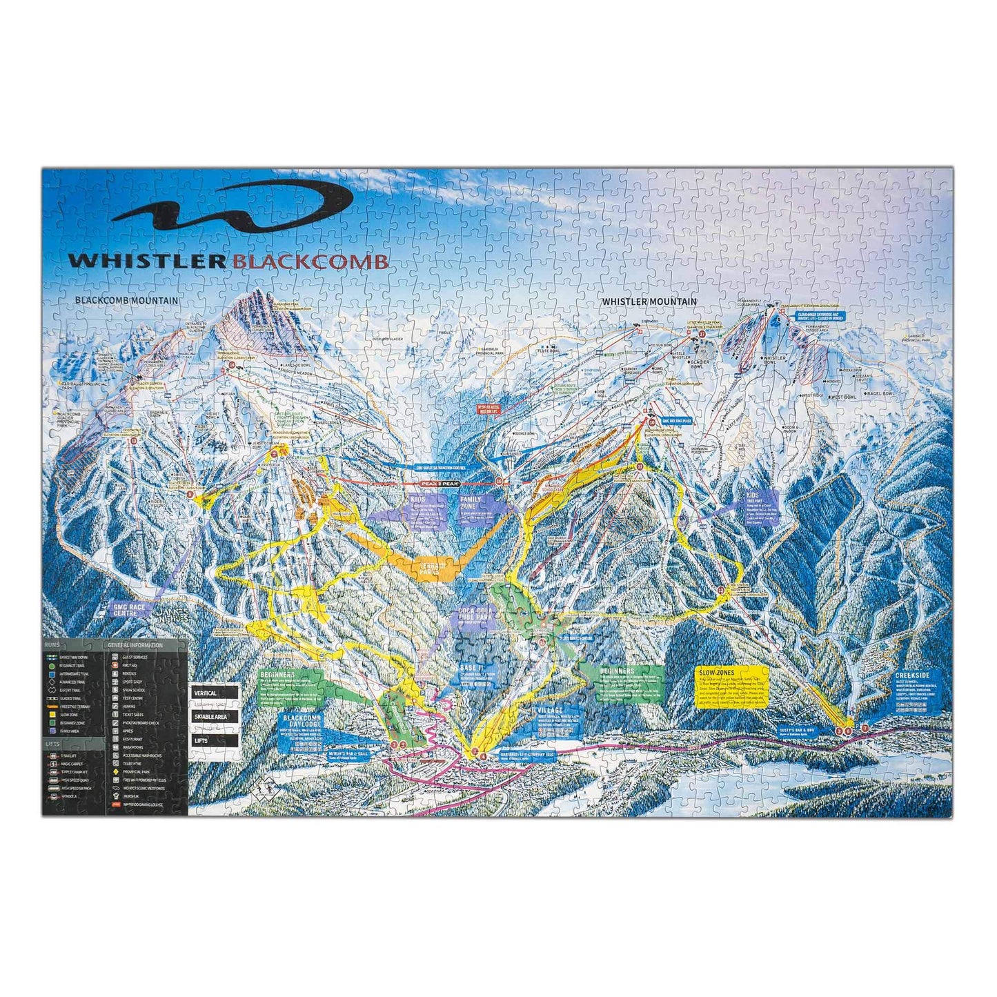 Whistler Ski Resort Jigsaw Puzzle – 1000 Pieces