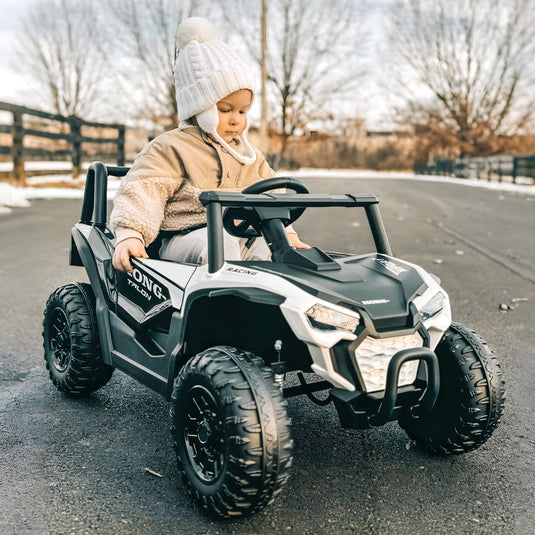 12V Electric Off-Road Kids Ride-On UTV with Battery Power and Remote Control