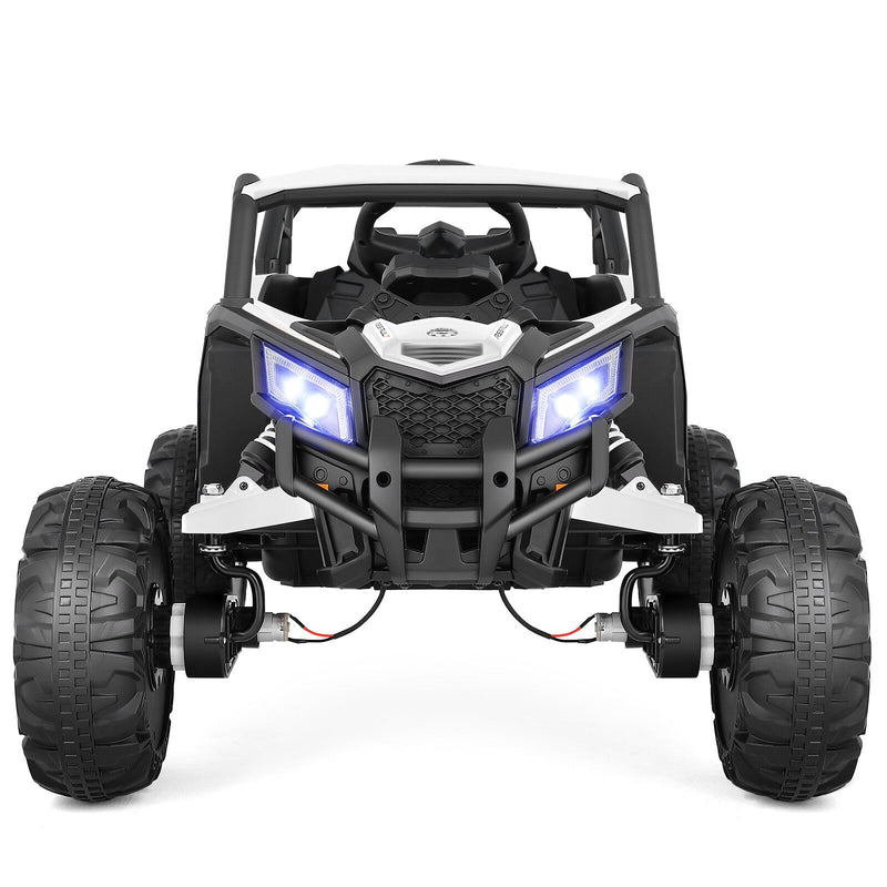 Load image into Gallery viewer, 12V Kids Electric Off-Road UTV Ride-On Vehicle with Music, LED Lights, and Remote Control

