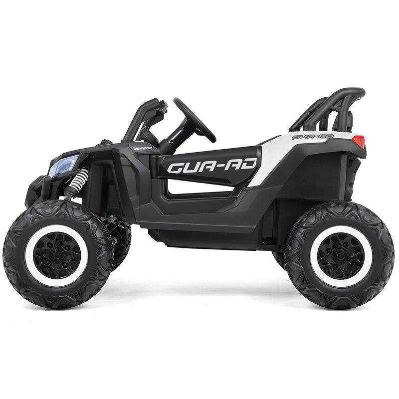 Load image into Gallery viewer, 12V Kids Electric Off-Road UTV Ride-On Vehicle with Music, LED Lights, and Remote Control
