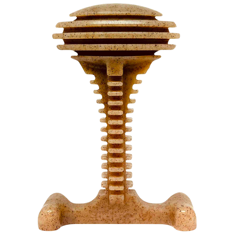 Load image into Gallery viewer, Honey Bone Dental Tower - Indestructible Nylon Dog Chew Toy XL | USA Made
