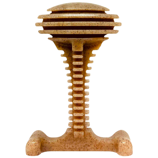 Honey Bone Dental Tower - Indestructible Nylon Dog Chew Toy XL | USA Made