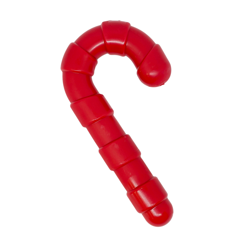 Load image into Gallery viewer, Candy Cane Nylon Dog Toy for Aggressive Chewers | USA Made | SodaPup
