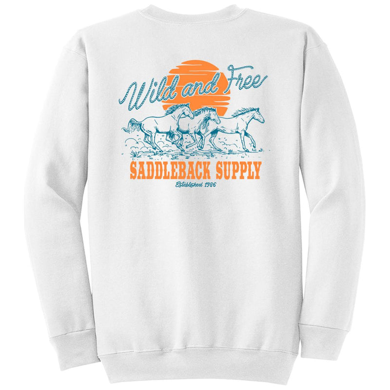Load image into Gallery viewer, Wild and Free Crewneck
