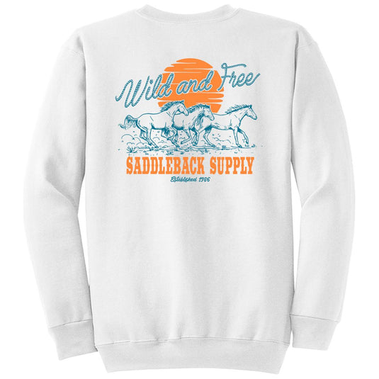 Wild and Free Crewneck
