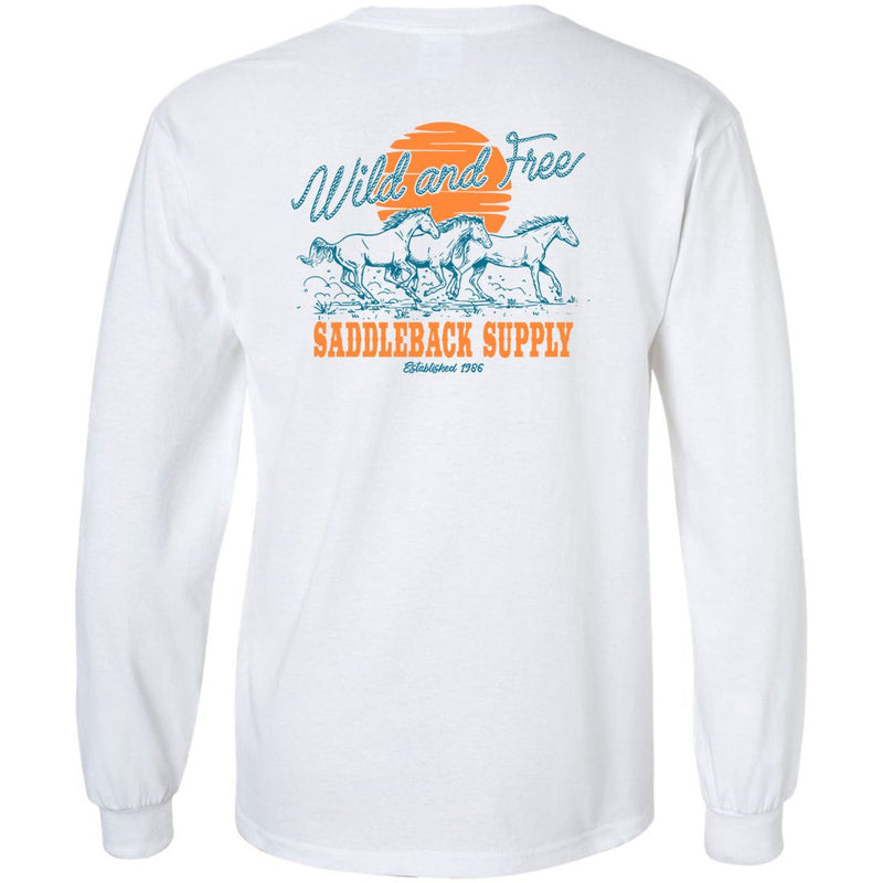 Load image into Gallery viewer, Wild and Free Long Sleeve Tee
