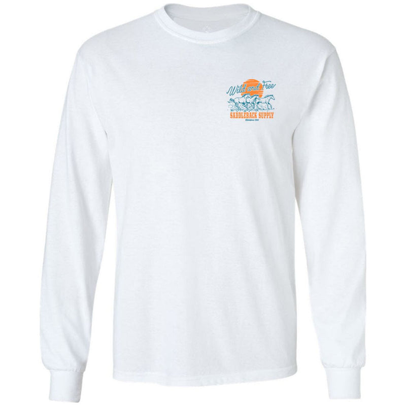 Load image into Gallery viewer, Wild and Free Long Sleeve Tee
