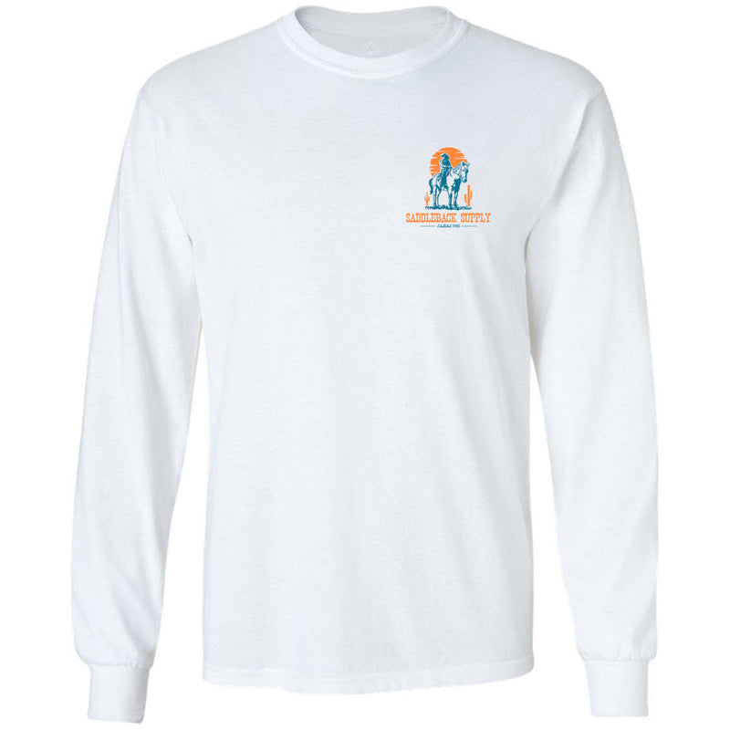 Load image into Gallery viewer, Cowboy &amp; Trusty Steed Long Sleeve Tee
