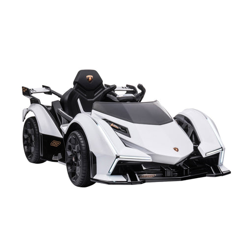 12V Kids Ride-On Sports Car Toy with Remote Control and Battery Powered Motor