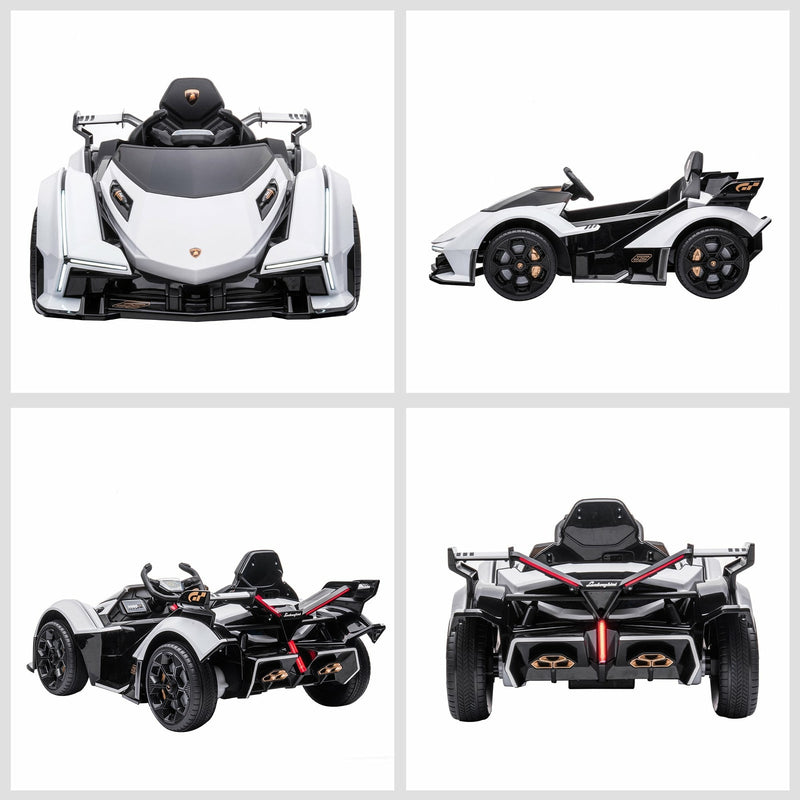 Load image into Gallery viewer, 12V Kids Ride-On Sports Car Toy with Remote Control and Battery Powered Motor
