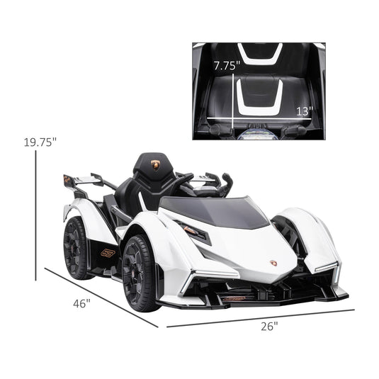 12V Battery-Powered Kids Ride-On Sports Car with Remote Control