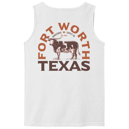 Texas Longhorn Pigment Tank Top