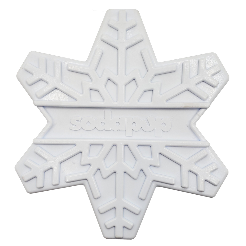 Load image into Gallery viewer, Snowflake Nylon Dog Chew Toy for Aggressive Chewers | USA Made &amp; FDA Compliant
