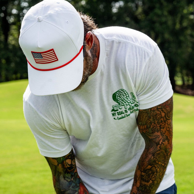 Load image into Gallery viewer, American Flag Patch Weekender Performance Snapback Hat
