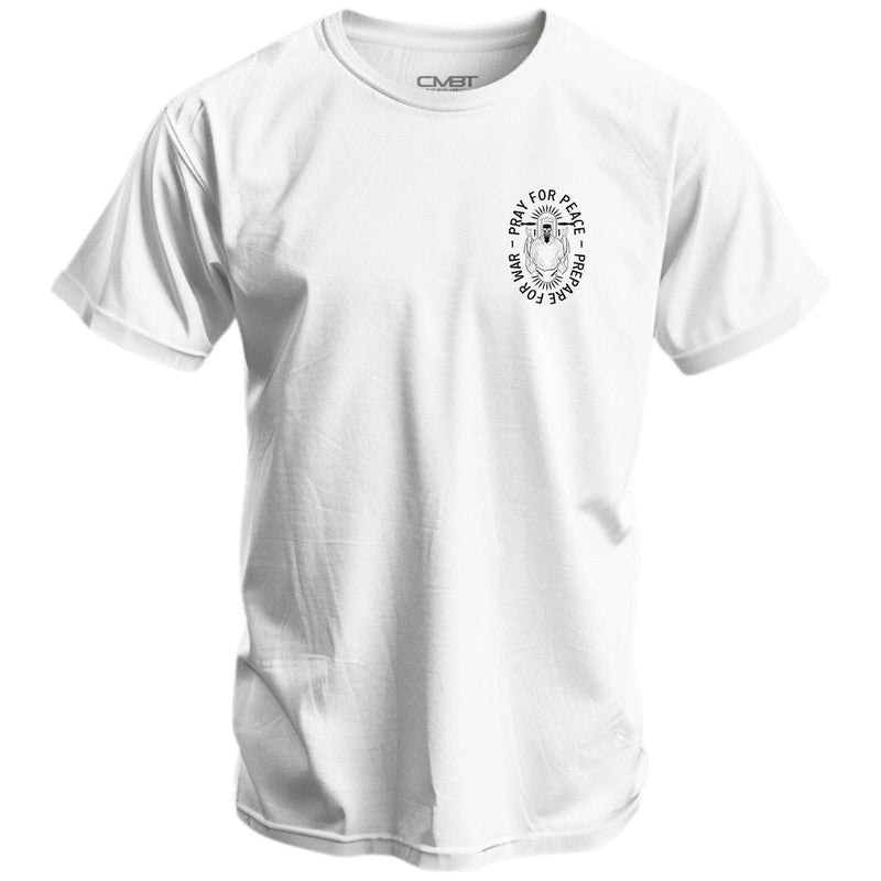 Load image into Gallery viewer, Pray For Peace. Prepare For War. Men&#39;s T-Shirt
