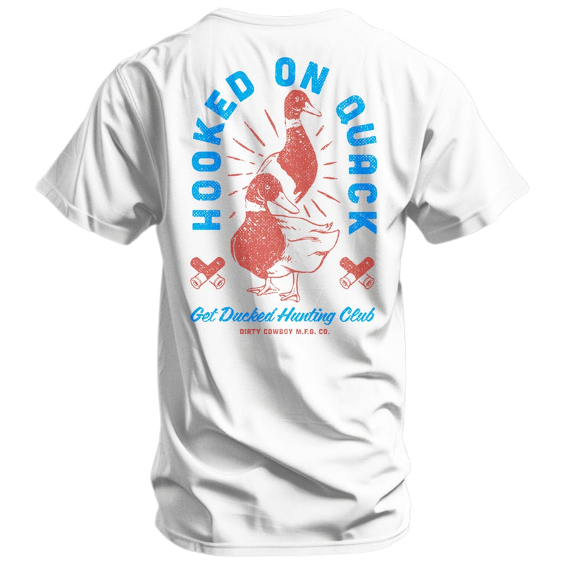Load image into Gallery viewer, Hooked On Quack Hunter &#39; Get Ducked&#39; Men&#39;s T-Shirt
