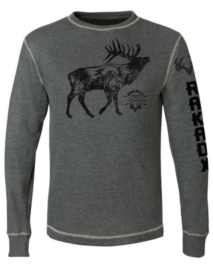 Load image into Gallery viewer, Wilderness Elk Long Sleeve Thermal Tee | Unisex
