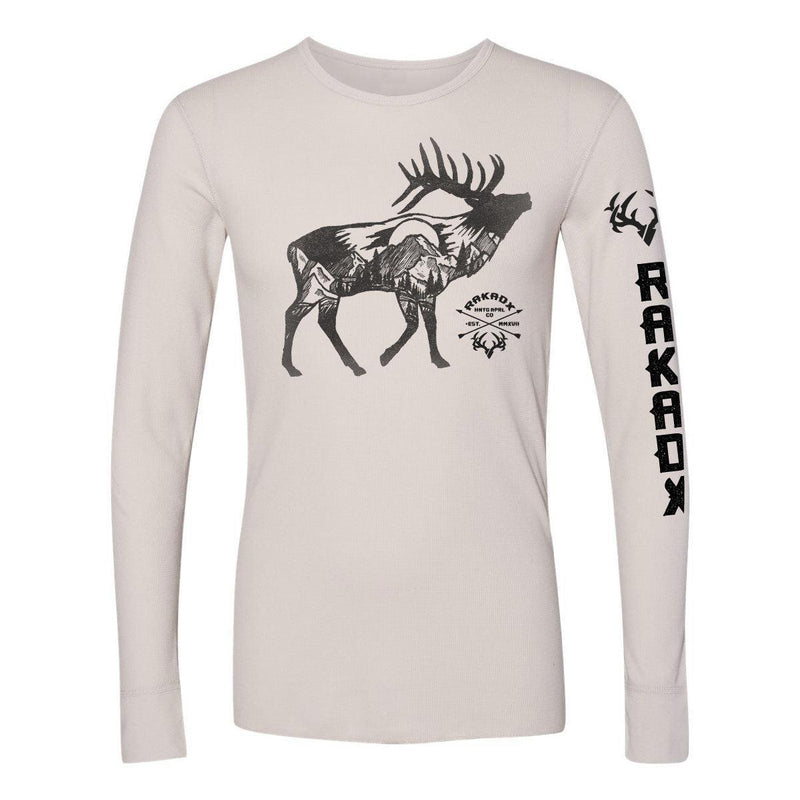Load image into Gallery viewer, Wilderness Elk Long Sleeve Thermal Tee | Unisex
