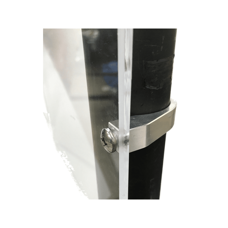 Load image into Gallery viewer, Billet Aluminum Windshield Clamp &quot;U&quot; Clamp
