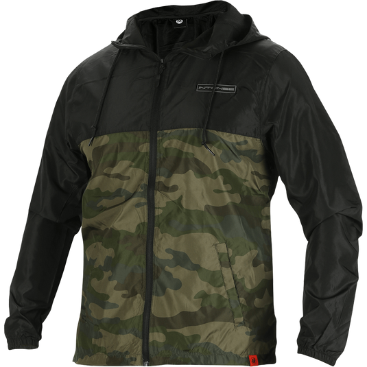 Men's Green Camo Windbreaker