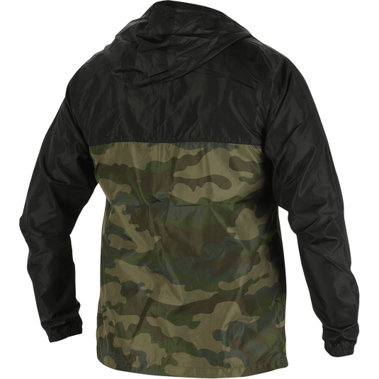 Men's Green Camo Windbreaker