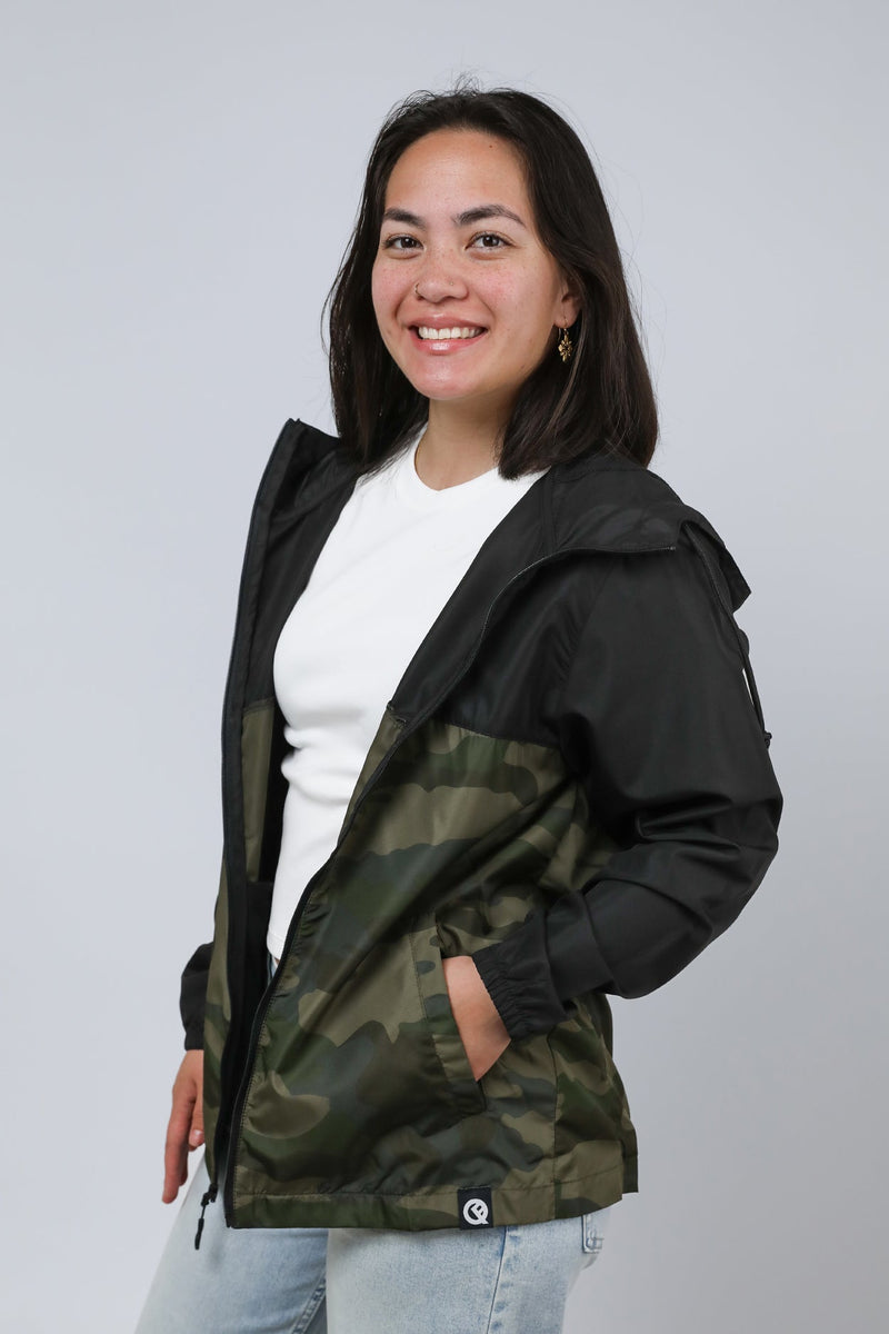 Load image into Gallery viewer, Dryflip Windbreaker (Black/Camo)
