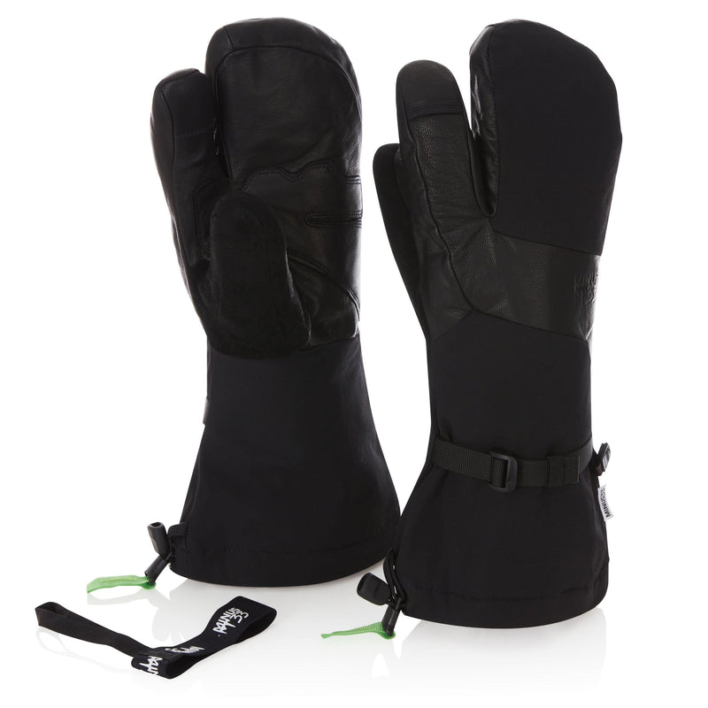 Load image into Gallery viewer, WoolTek Three Finger Waterproof Ski Gloves
