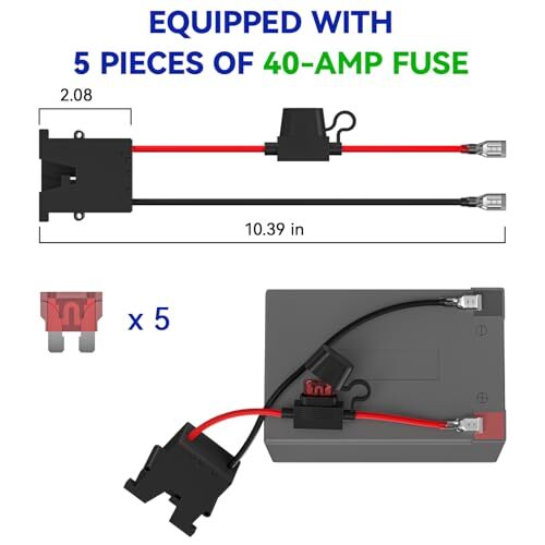 Load image into Gallery viewer, 12-Volt SLA Battery Wire Harness Connector for Power Wheels
