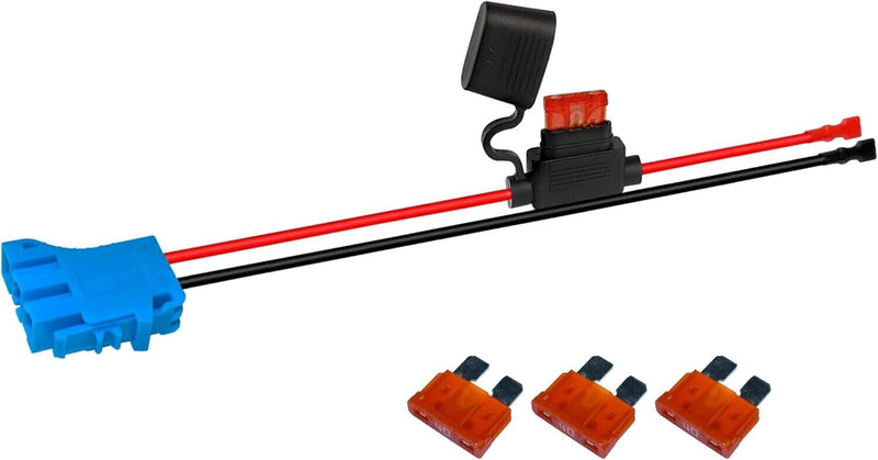 Load image into Gallery viewer, 12-Volt SLA Battery Wire Harness with Connector and 4 Fuses for Peg Perego Ride-On Car
